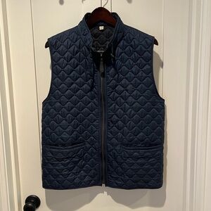 Burberry Landed Diamond Quilted Vest, Navy- Men’s 54 XL NWOT